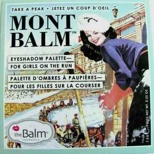 MONT BALM EYESHADOW PALETTE for Girls on the Run NIB Full Size 7.2g